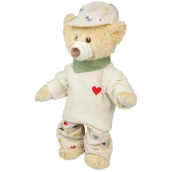 Poppenmuts Hartjesconfetti, 28-35 cm>Heless Discount