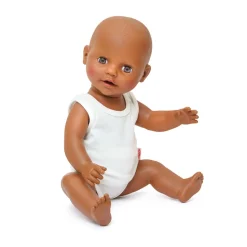 Poppenonderbroek en -hemd Wit, 35-45 cm-Heless Sale