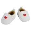 Poppenpantoffel met Hart, 38-45 cm-Heless