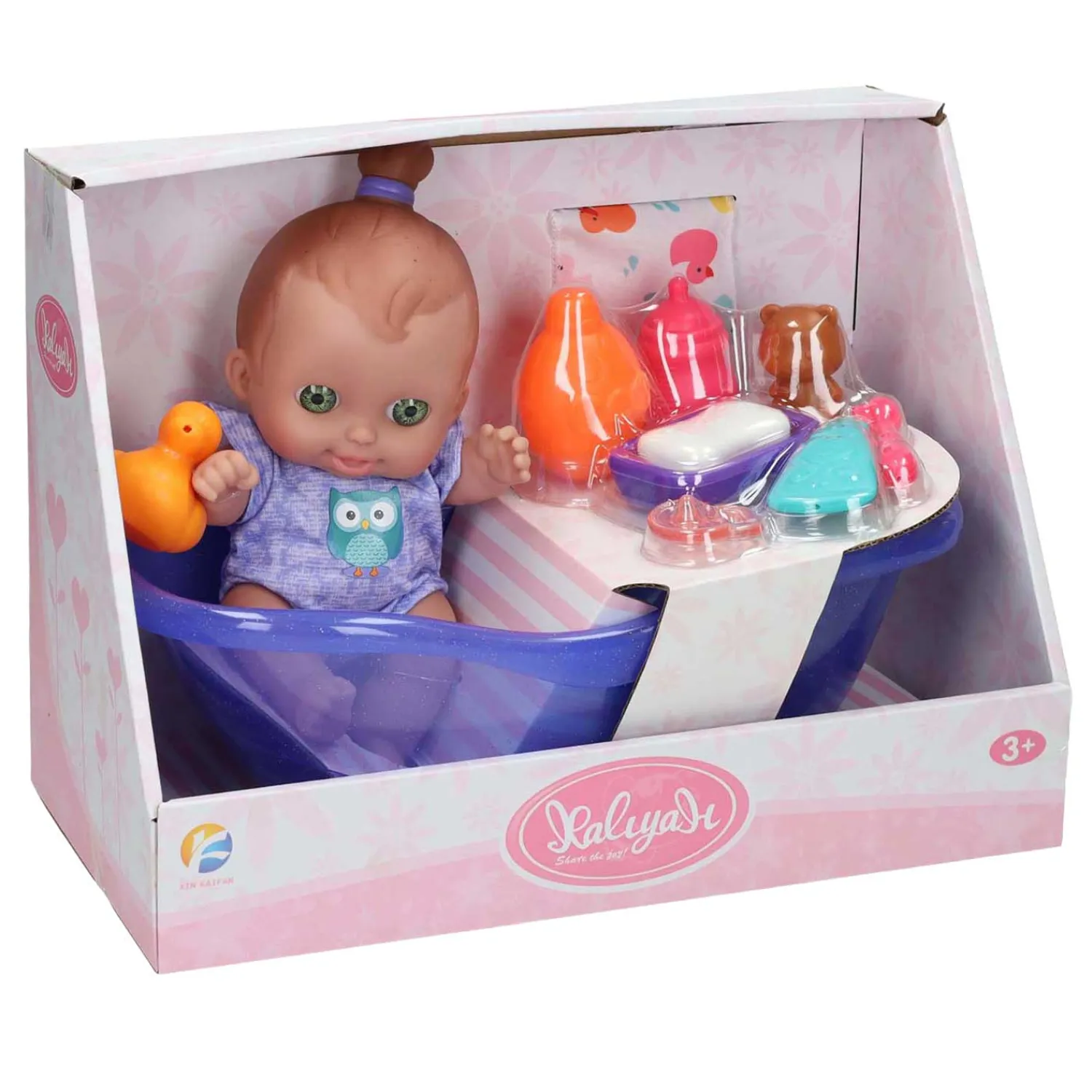 Poppenset met Ligbad> Hot