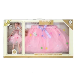 Poppenset met Verkleedrokje> Clearance