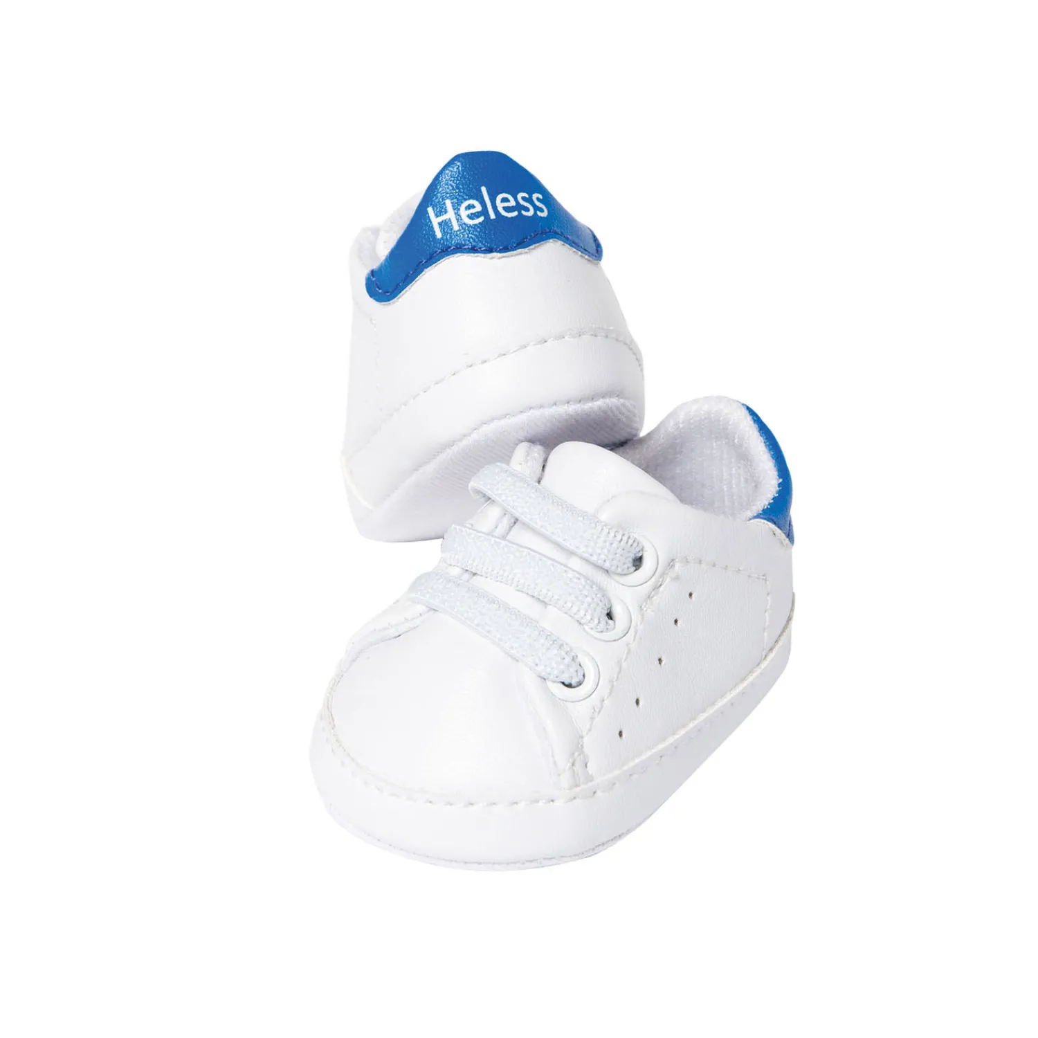 Poppensneakers Wit, 30-34 cm-Heless Best