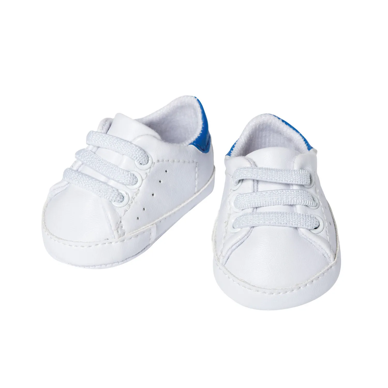 Poppensneakers Wit, 30-34 cm-Heless Best