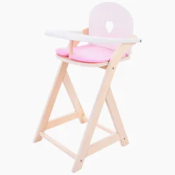 Poppenstoel Roze/Wit Outlet