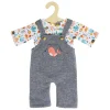 Heless Poppentuinbroek met T-shirt Walvis, 28-35 cm Outlet