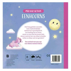 Pop-up Boek Eenhoorns 2+-Standaard Uitgeverij Clearance