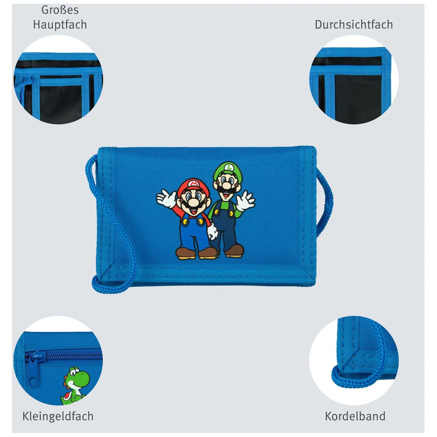 Portemonee Super Mario Blauw-Undercover