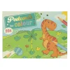 Postkaarten Kleuren Dinosaurus-Wins Holland Hot
