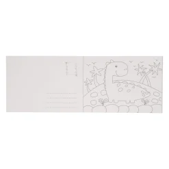 Postkaarten Kleuren Dinosaurus-Wins Holland Hot