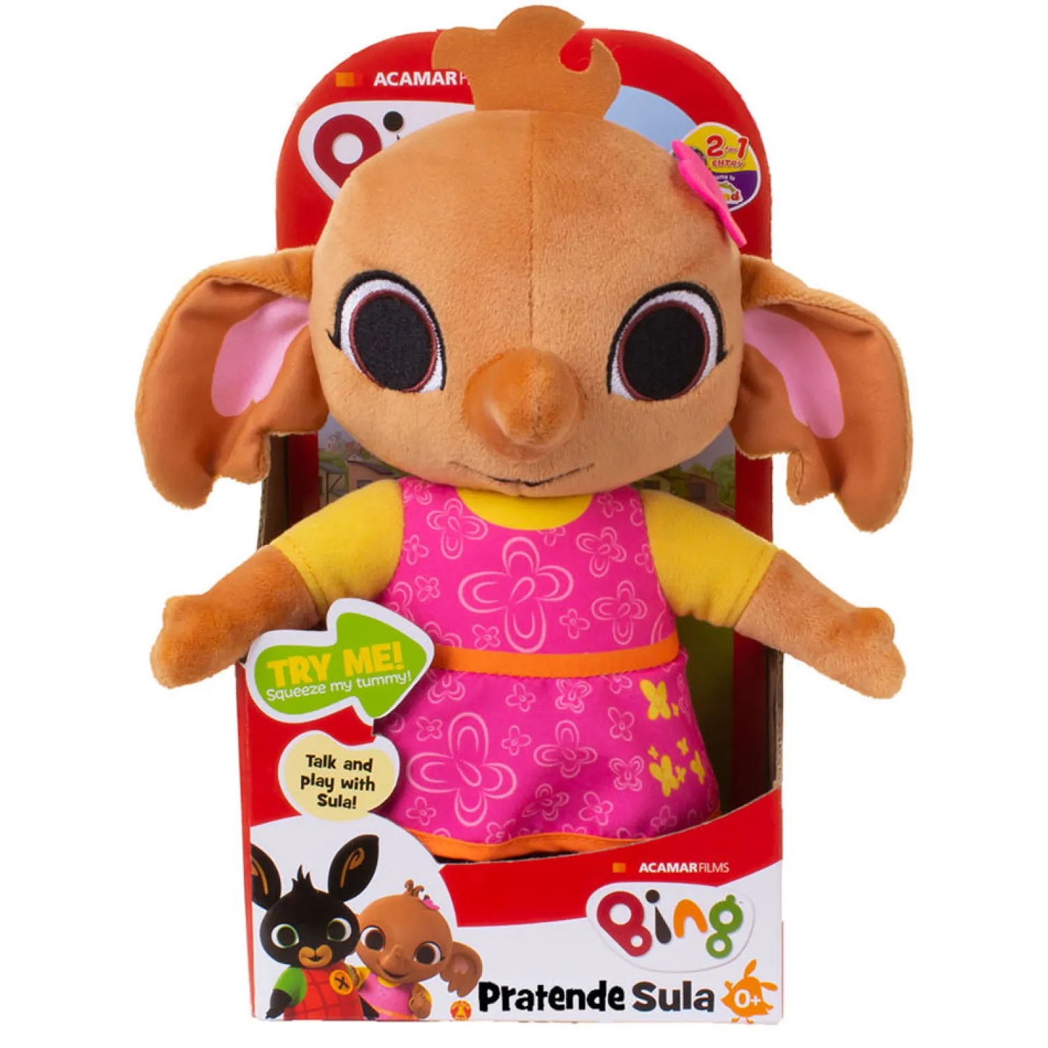 Spectron Pratende Sula knuffel Hot