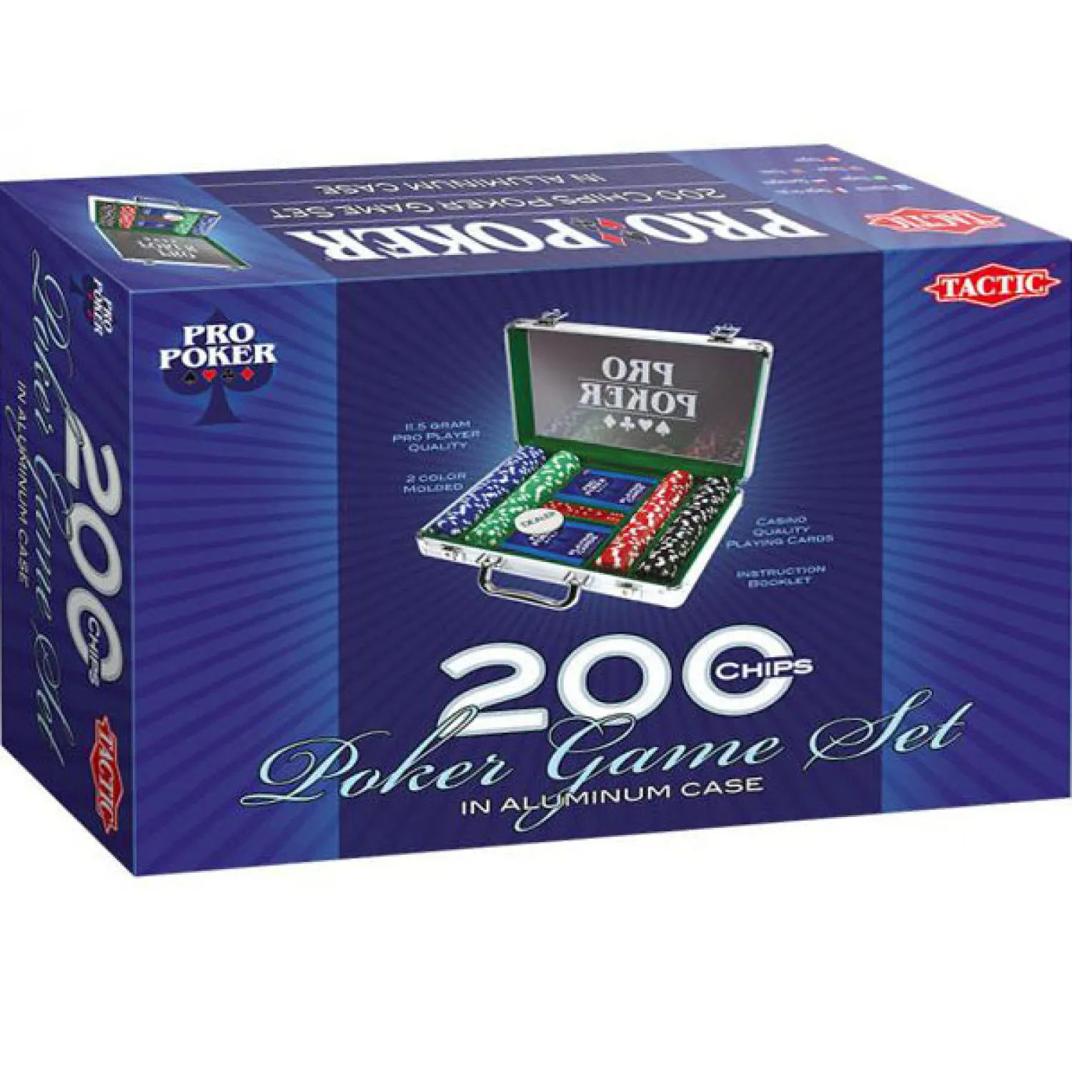 Pro Pokerkoffer, 200 chips>Tactic Discount