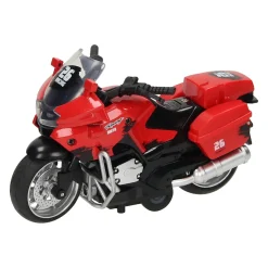 Pull-back Motor Rood met Licht en Geluid- New