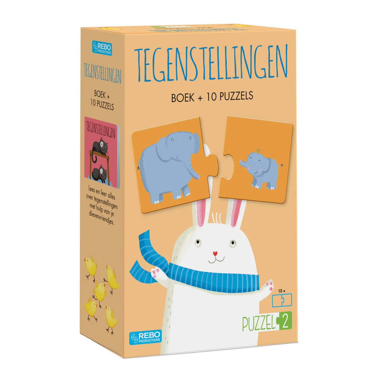 Puzzel2 - Boek Tegenstellingen met 10 Puzzels-Rebo Publishers Best
