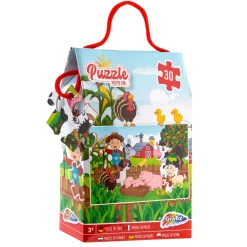 Puzzel Boerderij, 30st.-Creative Craft Group New