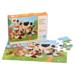 Puzzel Boerderij, 24st.- Outlet