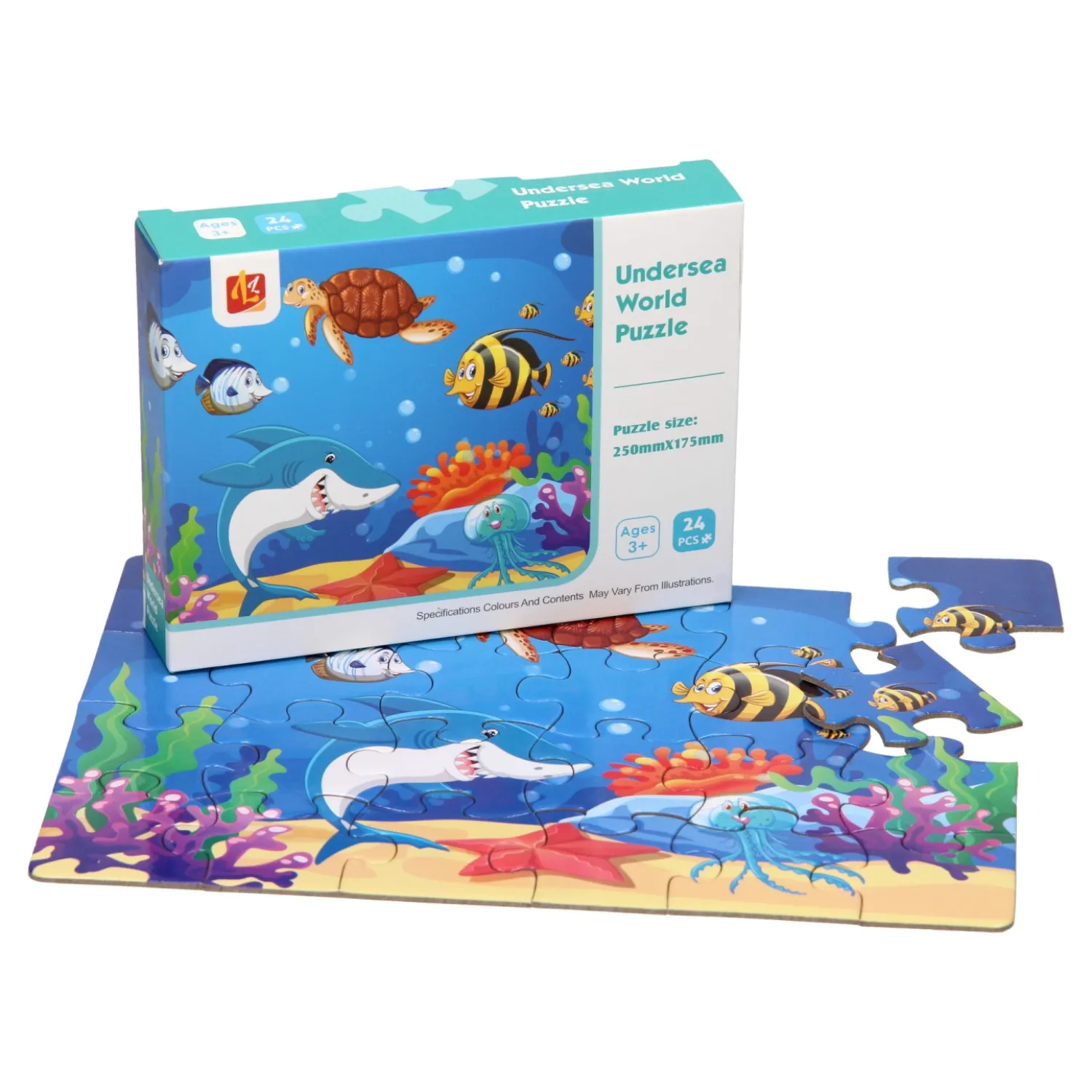 Puzzel Onderwaterwereld, 24st.