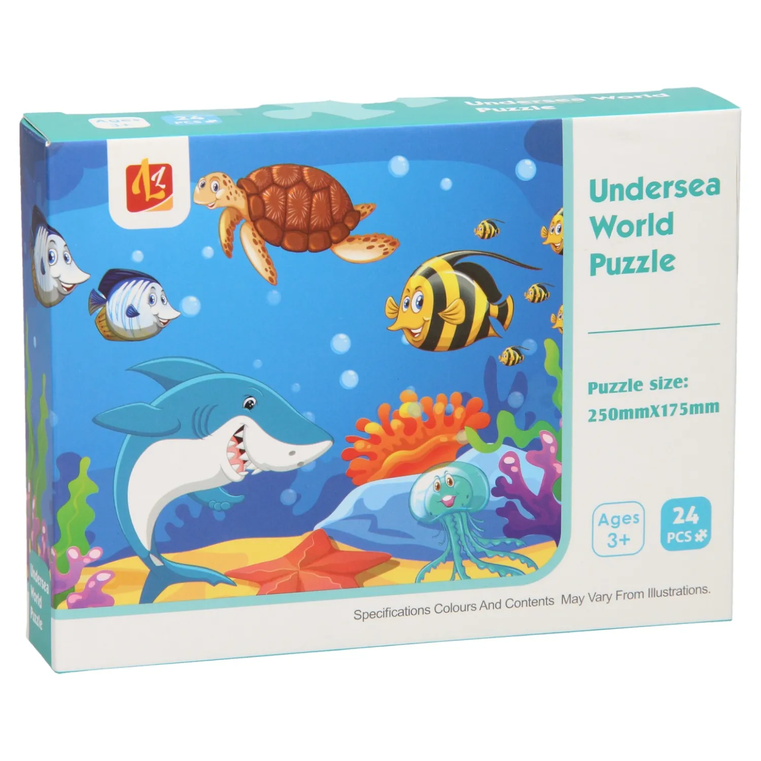 Puzzel Onderwaterwereld, 24st.