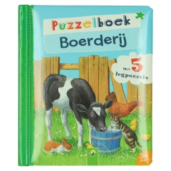Puzzelboek Boerderij - 5 Legpuzzels>Wins Holland Outlet
