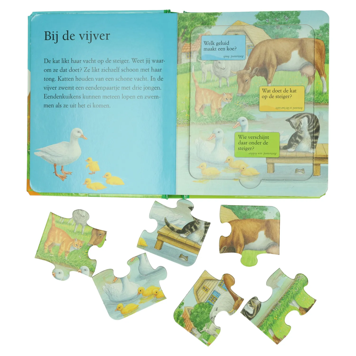 Puzzelboek Boerderij - 5 Legpuzzels>Wins Holland Outlet
