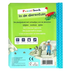 Puzzelboek in de Dierentuin (met 5 Legpuzzeltjes)><noscript><img width=