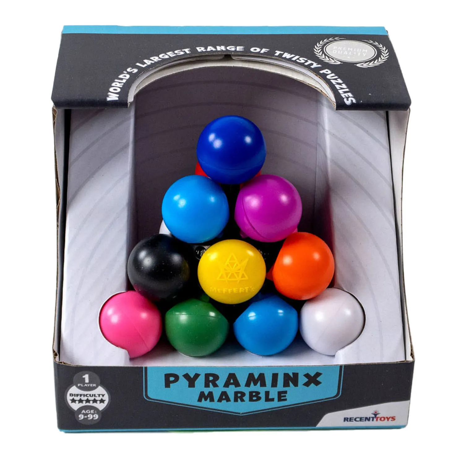 Recent Toys Pyraminx Marble Breinbreker Puzzel Outlet