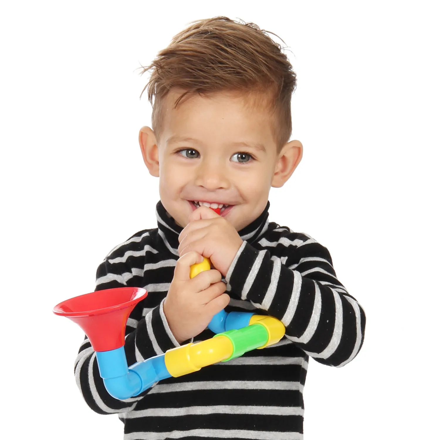 Buizen Bouwset Saxofoon, 16dlg.-Quercetti Discount