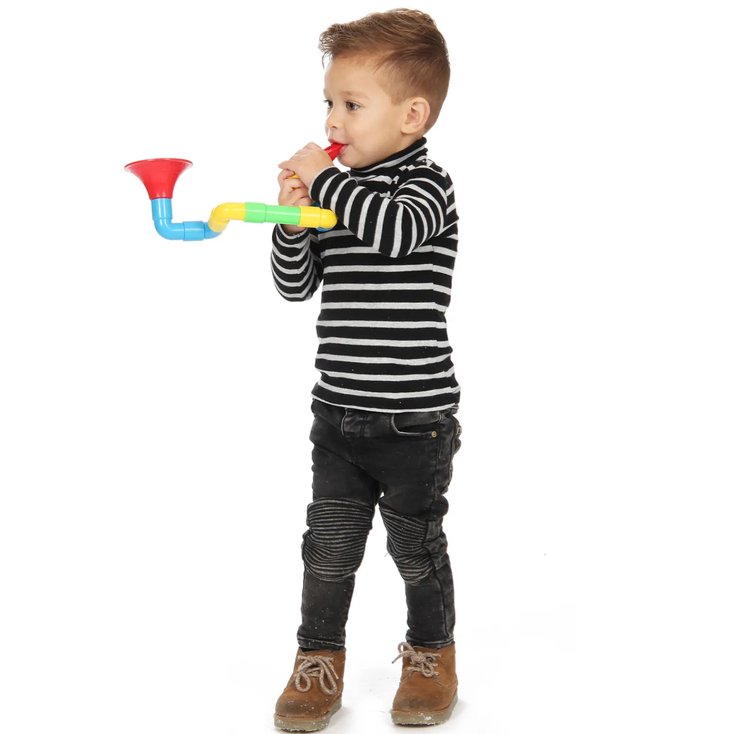 Buizen Bouwset Saxofoon, 16dlg.-Quercetti Discount