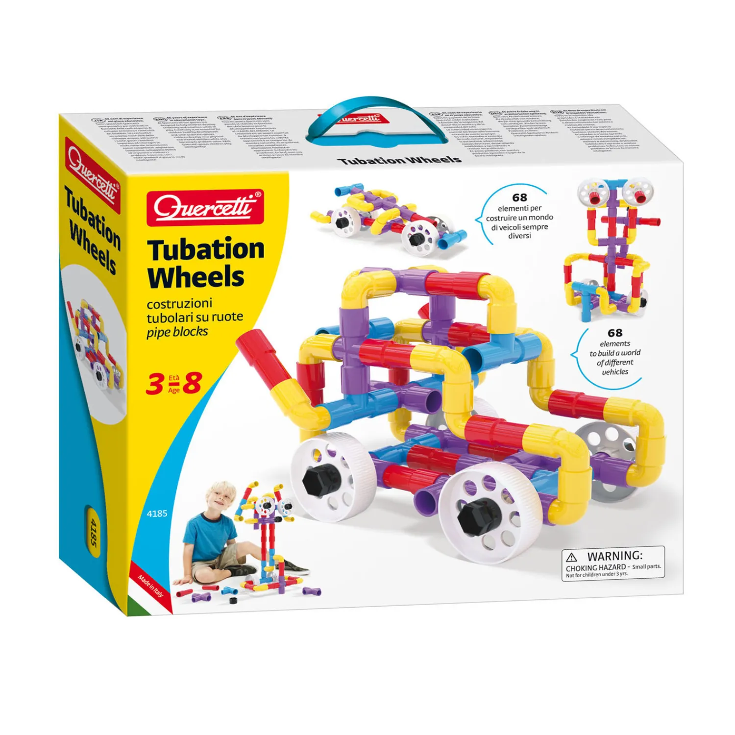 Quercetti Buizenconstructie Set, 68dlg. Online