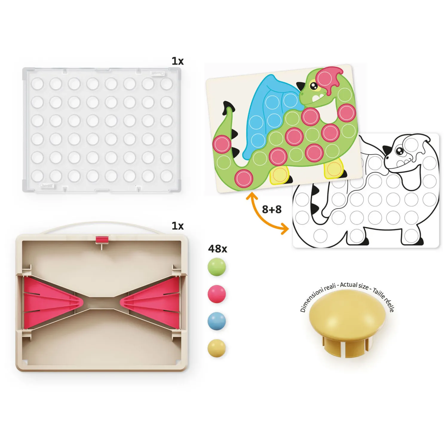 Fantacolor Junior Play Eco Mozaïek-Quercetti Outlet