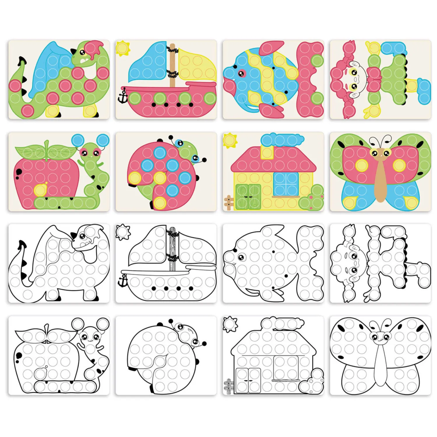 Fantacolor Junior Play Eco Mozaïek-Quercetti Outlet