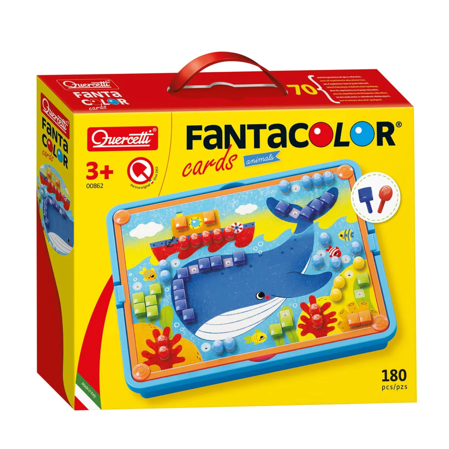 Fantacolor Mosaic Dieren, 180dlg.>Quercetti Hot