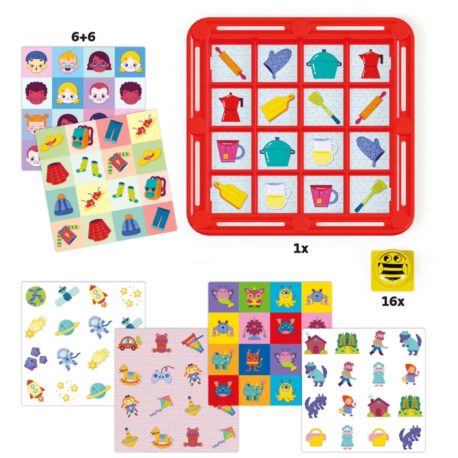 Fantamemo Spel Bij>Quercetti Best