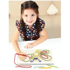 Quercetti Filo Rijgen Egel New