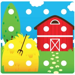 Quercetti Jumbo Peggy Evo Insteek Mozaïek, 41 Pins Best