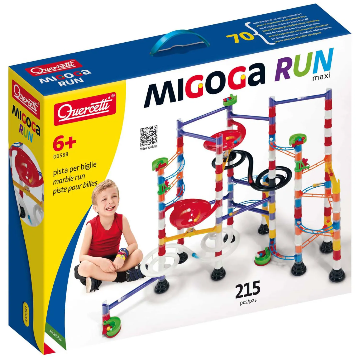 Knikkerbaan Migoga Maxi, 213dlg.>Quercetti Discount