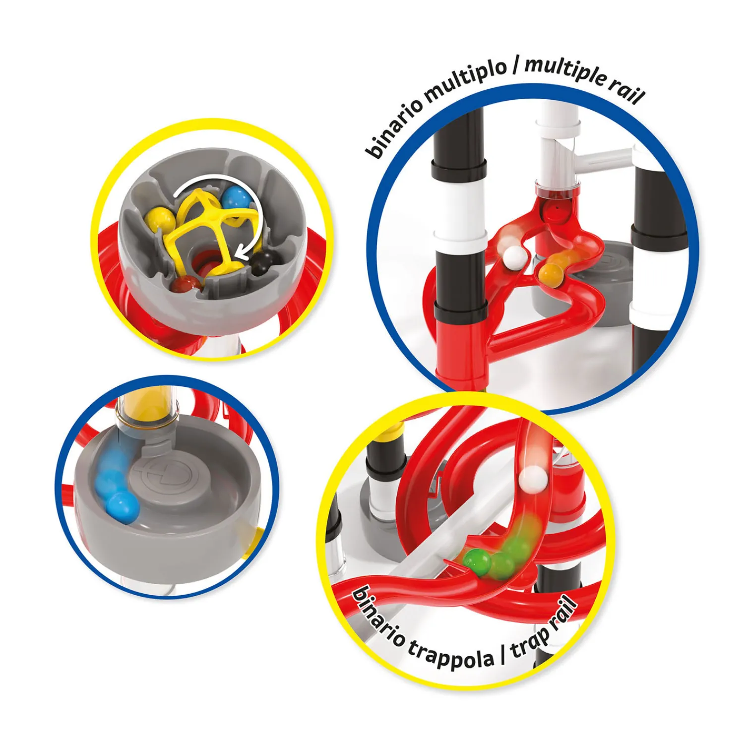 Quercetti Knikkerbaan Migoga, 82dlg. Best