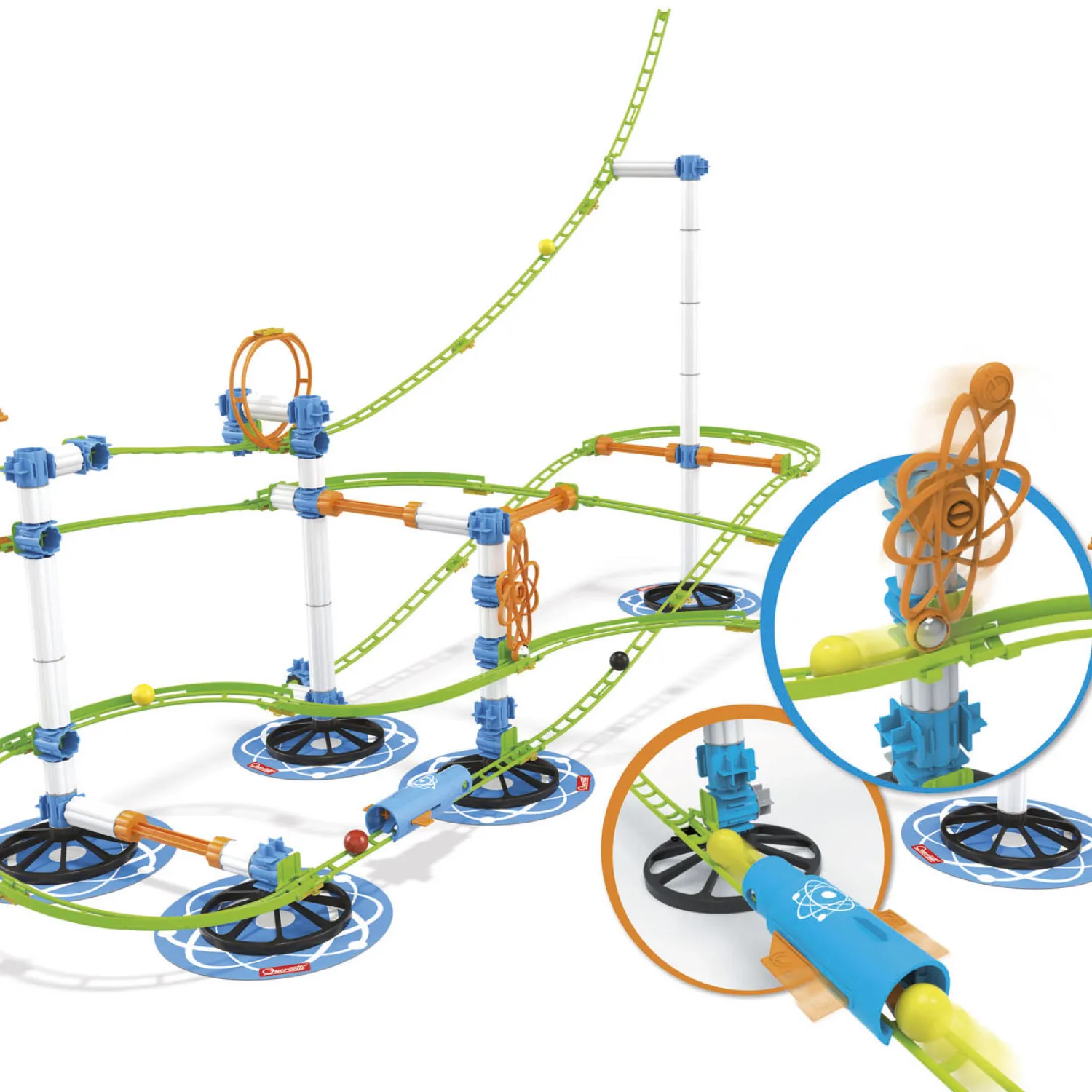 Knikkerbaan Skyrail Evolution, 174dlg.>Quercetti Discount