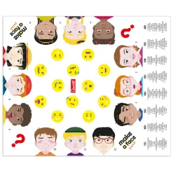 Quercetti Maak een Gezicht Puzzel, 12dlg. Online