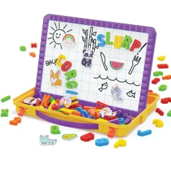 Magneetbord Letters in Opbergkoffer-Quercetti Outlet