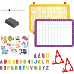 Magneetbord Letters in Opbergkoffer-Quercetti Outlet