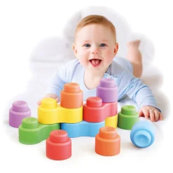 Quercetti Momy Soft Bouwblokken, 12dlg. New