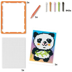 Quercetti Pixel Art Basis Panda, 946dlg. Online