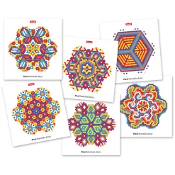 Pixel Art Mandala, 1200 pins-Quercetti Discount