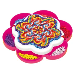 Pixel Art Mandala, 1200 pins-Quercetti Discount