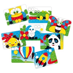 Quercetti Pixel Junior Insteekmozaïek Hot