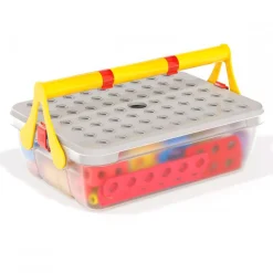 Tecno Jumbo met Opbergbox, 84dlg.-Quercetti Best