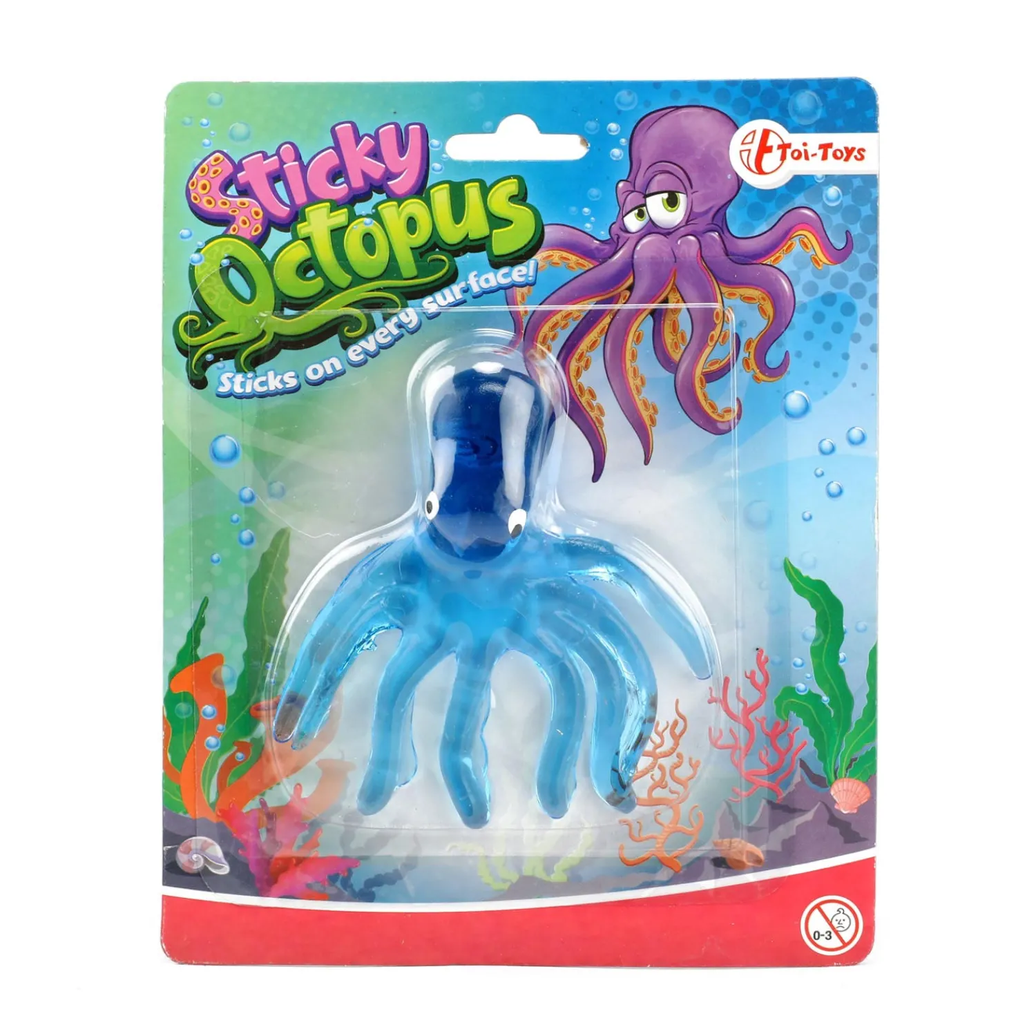 Raamkruiper Sticky Octopus-Toi-Toys Clearance