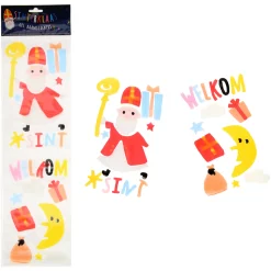 Raamstickers Sinterklaasfeest-Wins Holland Hot