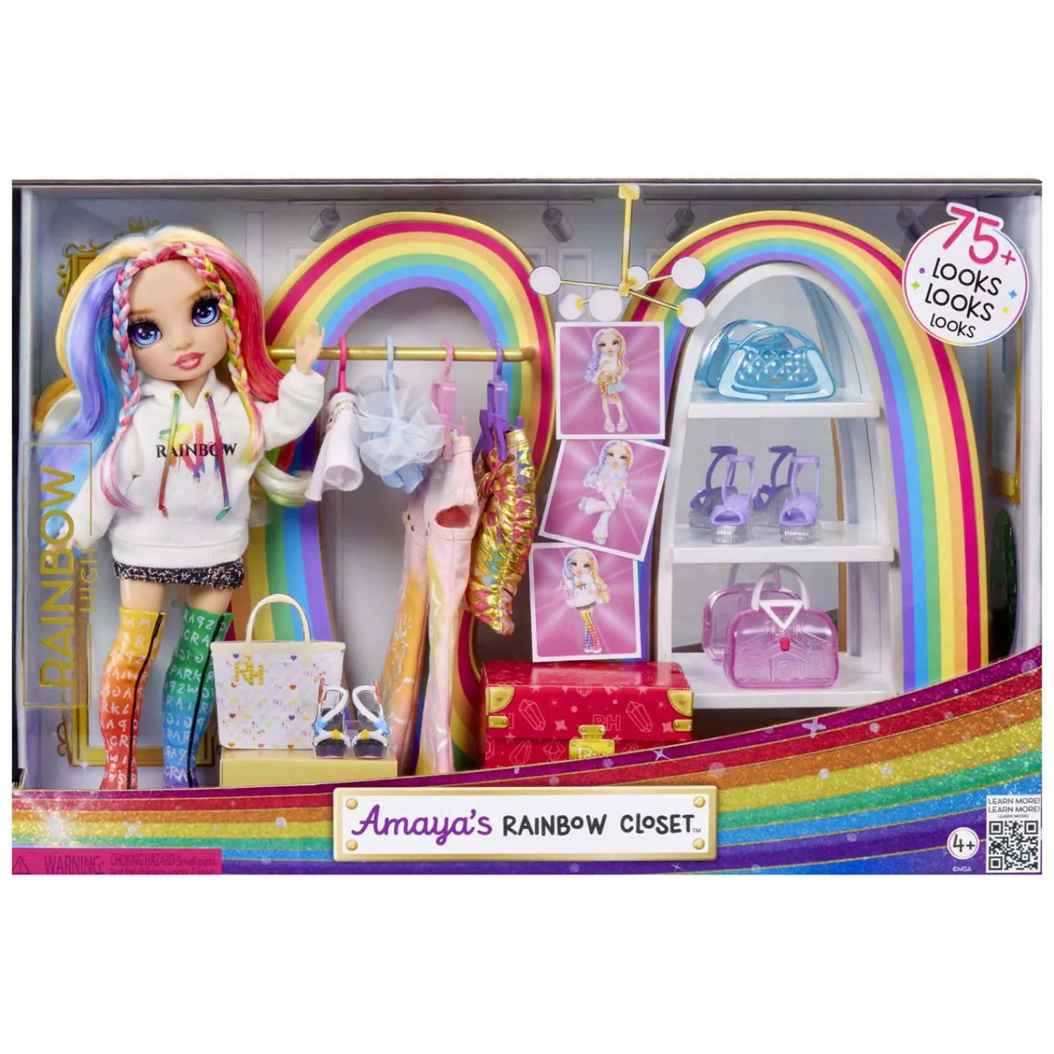 MGA Entertainment Rainbow High Amaya's Rainbow Closet Speelset Online