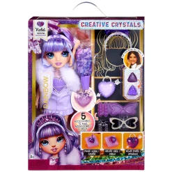 Rainbow High Crystal Fashion Modepop - Violet-MGA Entertainment Clearance